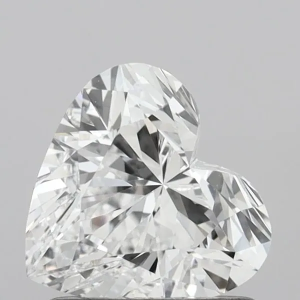 1.1ct HEART D VVS1 Lab diamond