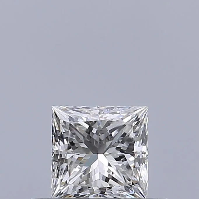 0.38ct PRINCESS F VVS2 Natural diamond