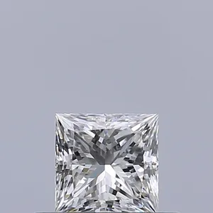 0.38ct PRINCESS F VVS2 Natural diamond