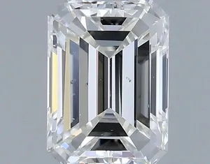 0.4ct EMERALD G SI1 Natural diamond