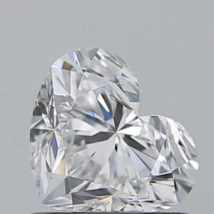 0.9ct HEART E VS2 Natural diamond