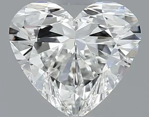 0.7ct HEART H VS1 Natural diamond