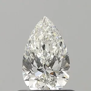 0.51ct PEAR H IF Natural diamond