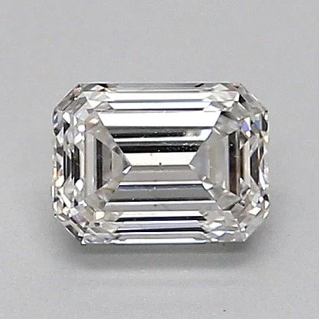 0.5ct EMERALD F VS1 Natural diamond