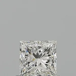 0.6ct PRINCESS G VVS2 Natural diamond