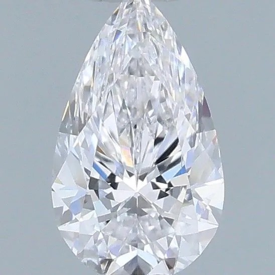 0.33ct PEAR D VS2 Natural diamond