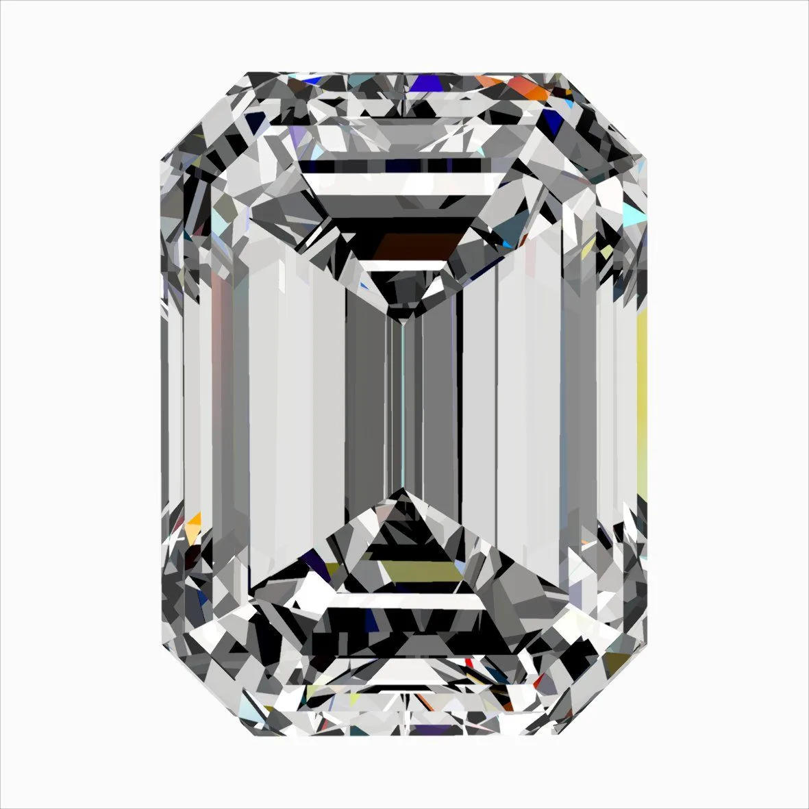 0.31ct EMERALD H VVS1 Natural diamond