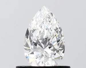 0.7ct PEAR D VVS1 Lab diamond