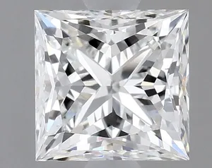 0.81ct PRINCESS H VVS2 Natural diamond