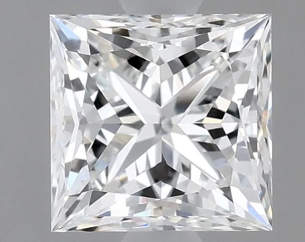0.81ct PRINCESS H VVS2 Natural diamond