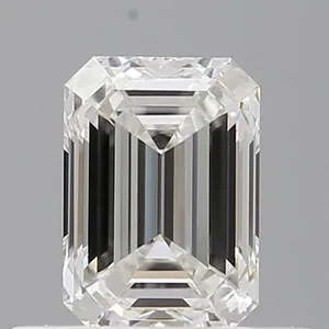 0.51ct EMERALD H VVS1 Natural diamond
