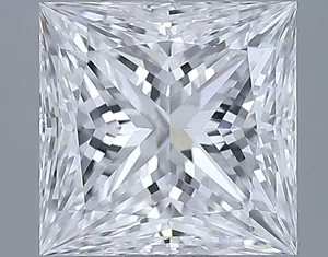 1.11ct PRINCESS D VVS2 Natural diamond
