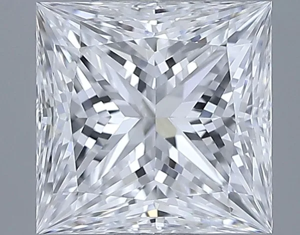 1.11ct PRINCESS D VVS2 Natural diamond