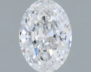 0.36ct OVAL D SI1 Natural diamond