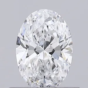 0.51ct OVAL D VVS1 Lab diamond