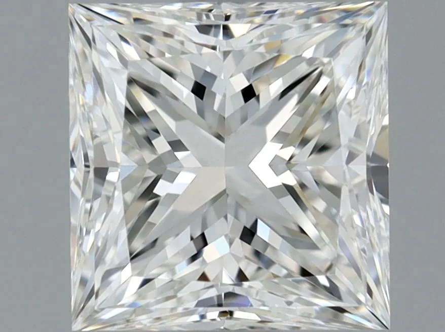 1.01ct PRINCESS F VVS1 Natural diamond