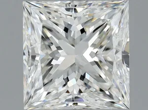 1.01ct PRINCESS F VVS1 Natural diamond