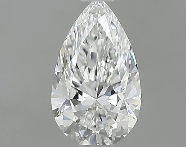 0.52ct PEAR F IF Natural diamond