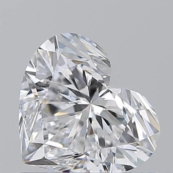 0.9ct HEART D VS2 Natural diamond