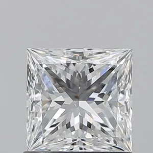 1.02ct PRINCESS F VS2 Natural diamond