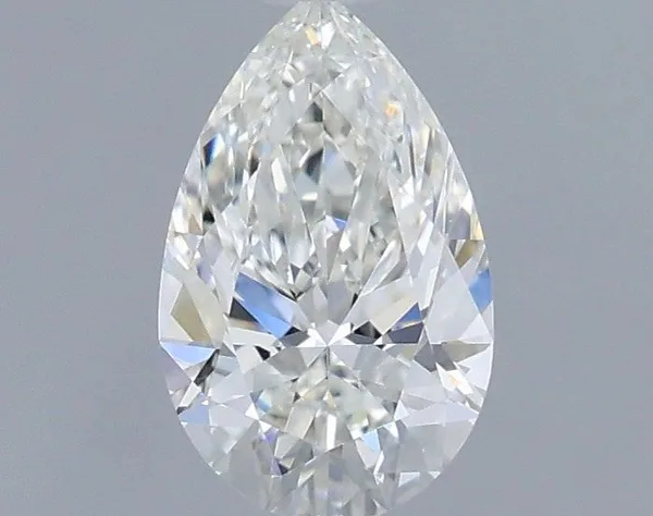 0.51ct PEAR H VVS2 Natural diamond
