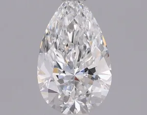 0.76ct PEAR D VVS1 Lab diamond