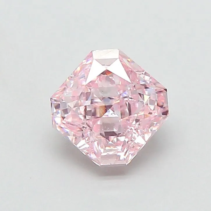 1.33ct RADIANT Fancy Pink VS1 Coloured Lab diamond