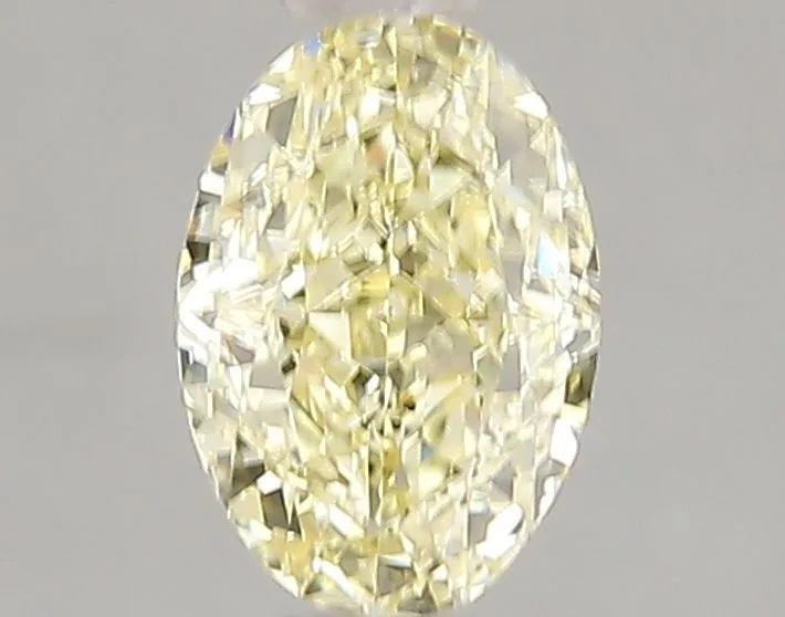 1.02ct OVAL Fancy Intense Yellow SI1 Coloured Lab diamond