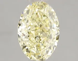 1.02ct OVAL Fancy Intense Yellow SI1 Coloured Lab diamond