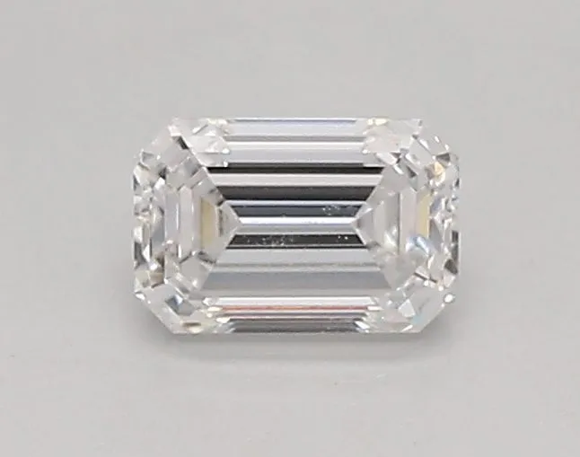 0.38ct EMERALD D VVS1 Lab Grown diamond