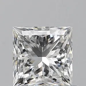 0.81ct PRINCESS H VVS1 Natural diamond