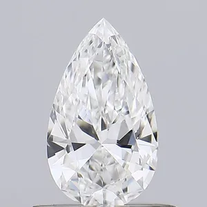 0.5ct PEAR F VVS1 Natural diamond