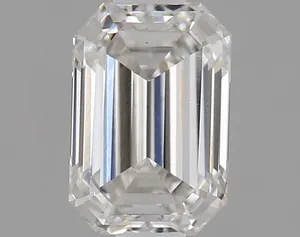 0.72ct EMERALD F VS2 Lab diamond