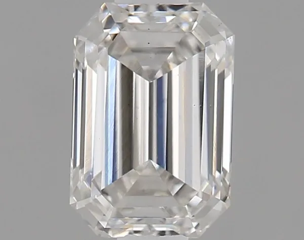 0.72ct EMERALD F VS2 Lab diamond