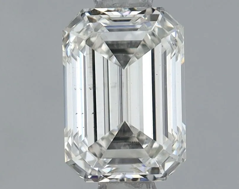 0.81ct EMERALD F VS2 Lab Grown diamond