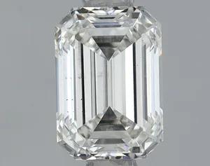 0.81ct EMERALD F VS2 Lab diamond