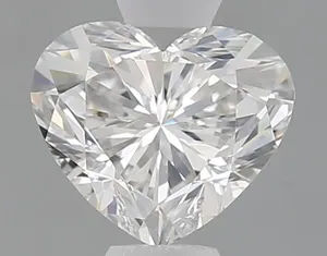 0.61ct HEART D VVS1 Lab diamond