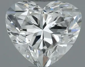 0.31ct HEART E VVS1 Natural diamond