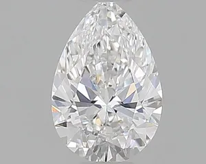 0.3ct PEAR E VVS2 Natural diamond