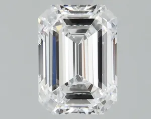 0.51ct EMERALD D VVS2 Natural diamond