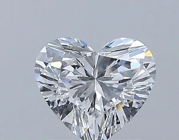 0.9ct HEART D SI2 Natural diamond