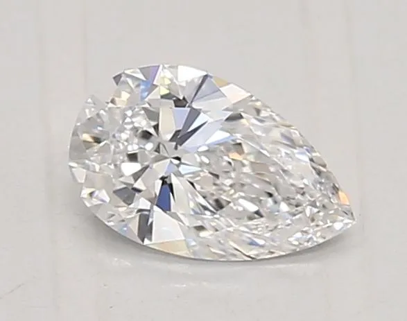 0.49ct PEAR D FL Lab Grown diamond