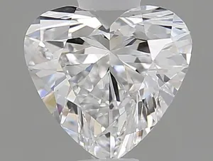0.52ct HEART D VVS2 Natural diamond