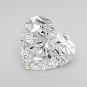 1.08ct HEART D VS1 Lab diamond