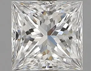 0.71ct PRINCESS F VS2 Natural diamond