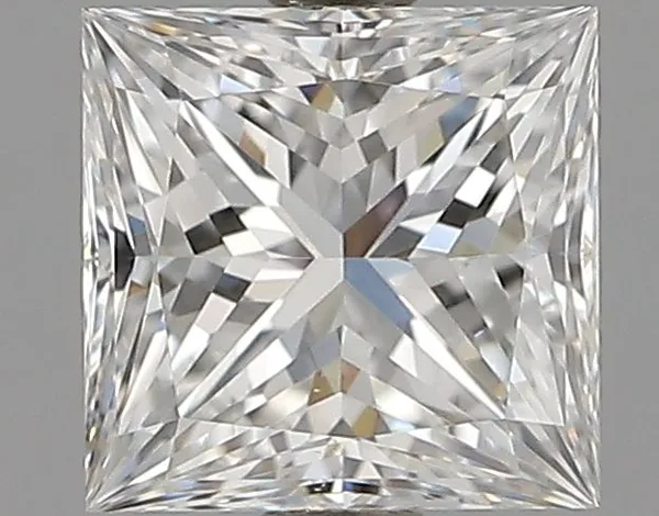 0.71ct PRINCESS F VS2 Natural diamond