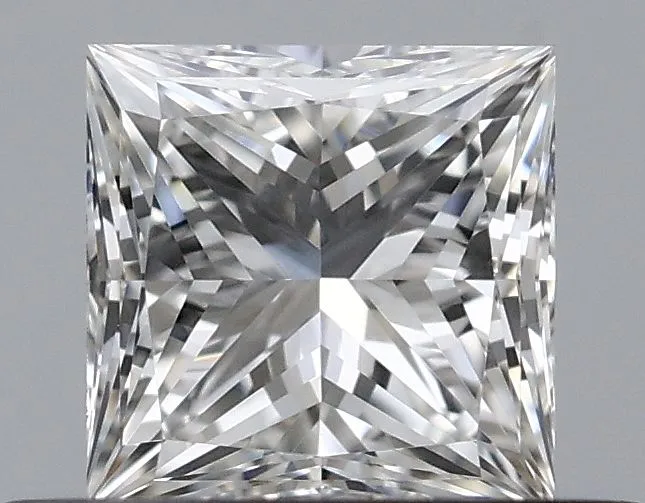 0.41ct PRINCESS F VVS1 Natural diamond