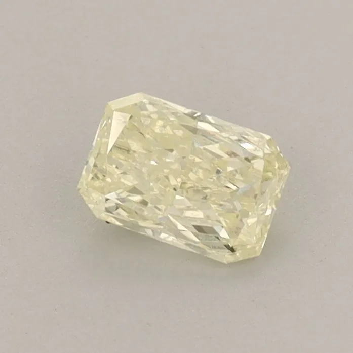 0.43ct RADIANT Fancy Yellow SI1 Coloured Lab diamond