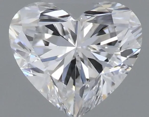 0.52ct HEART D VVS1 Natural diamond