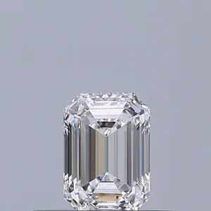 0.35ct EMERALD D VVS2 Natural diamond